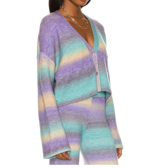 Beach Riot Judith Cardigan Sweater in Pastel Size XS - Picture 2 of 12